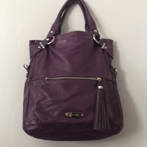 Beautiful Cynthia Rowley Purple/plum leather Purse. used